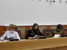 15 февраля 2021 г. Великий Новгород. Пресс-конференция по началу реконструкции Ильиной ул. Фото управления по работе со СМИ