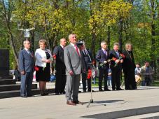 8 мая 2016 г. Великий Новгород. Митинг, посвященный 71-й годовщине Великой Победы