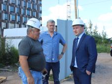 Великий Новгород,  строительство детского сада на ул. Вересова. Фото управления по работе со СМИ