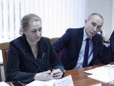 22 ноября 2016 г. Великий Новгород. Встреча в мэрии с господином Ален Элу, заместителем директора Французского института в России, директором Санкт-Петербургского представительства Французского института в России. Фото Анастасии Антиповой