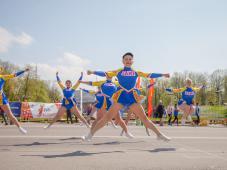 10 мая 2019 г. Великий Новгород. Спортивный праздник, посвященный Дню победы. Фото предоставлено управлением по физической культуре и спорту Администрации Великого Новгорода
