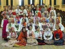 Народный хор Российской академии музыки имени Гнесиных. Фото © http://www.gnesin-academy.ru/folk-choir