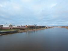 30 марта 2016 г. Великий Новгород. Визуализация возможной установки всесезонного колеса обозрения в Кремлевском парке