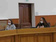 15 февраля 2021 г. Великий Новгород. Пресс-конференция по началу реконструкции Ильиной ул. Фото управления по работе со СМИ