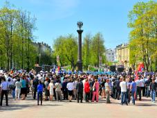 8 мая 2016 г. Великий Новгород. Митинг, посвященный 71-й годовщине Великой Победы