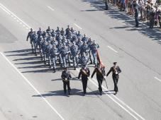 9 мая 2016 г. Великий Новгород, пл.Победы-Софийская. Торжественное построение военнослужащих и правоохранительных органов