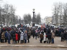 20 января 2016 г. Великий Новгород. 72-я годовщина освобождения Новгорода от немецко-фашистских захватчиков в ходе Великой Отечественной войны 1941-1945гг. Фото Игоря Белова, из архива отдела - пресс-центра Администрации Великого Новгорода